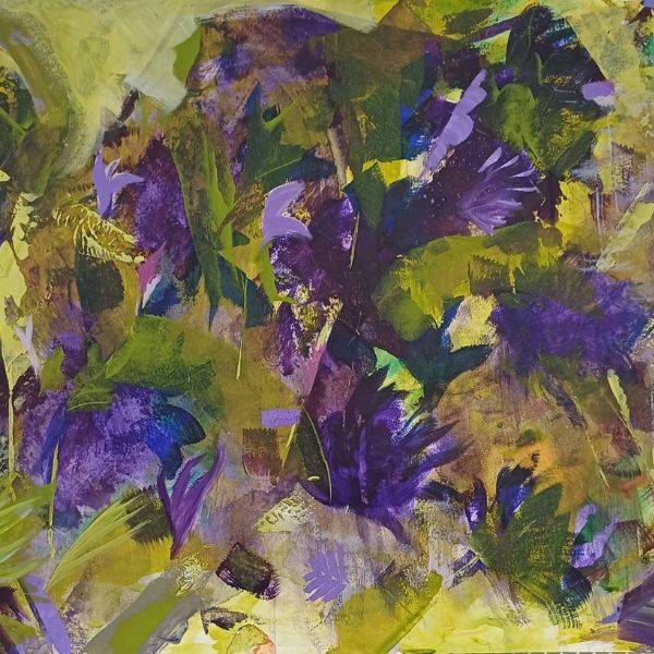 Towards the Light Acrylic on Paper 50 x 40 cm £150